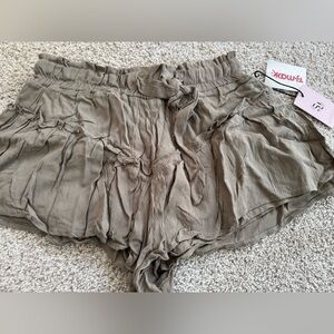 Sincerely Jules Olive Crinkle Maxi Skirt